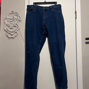 Carhartt Men's Deep Blue Relaxed Jeans